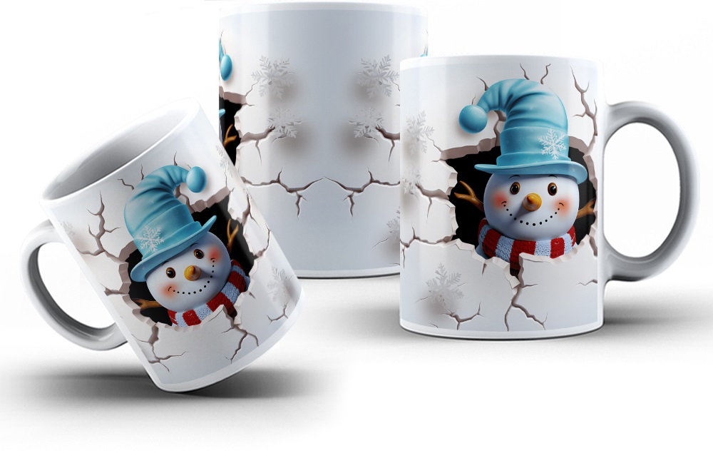 Taza Navidad 009 3D