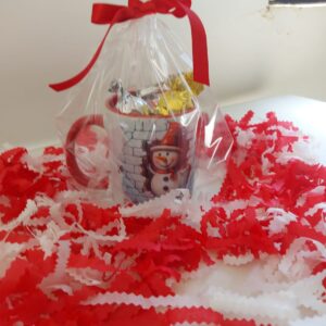 Taza color con chocolates 11 oz